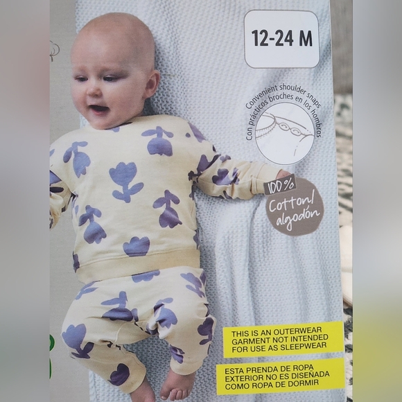 Lupilu Baby Two-Piece Jogger Set 100% Cotton New - Picture 2 of 4